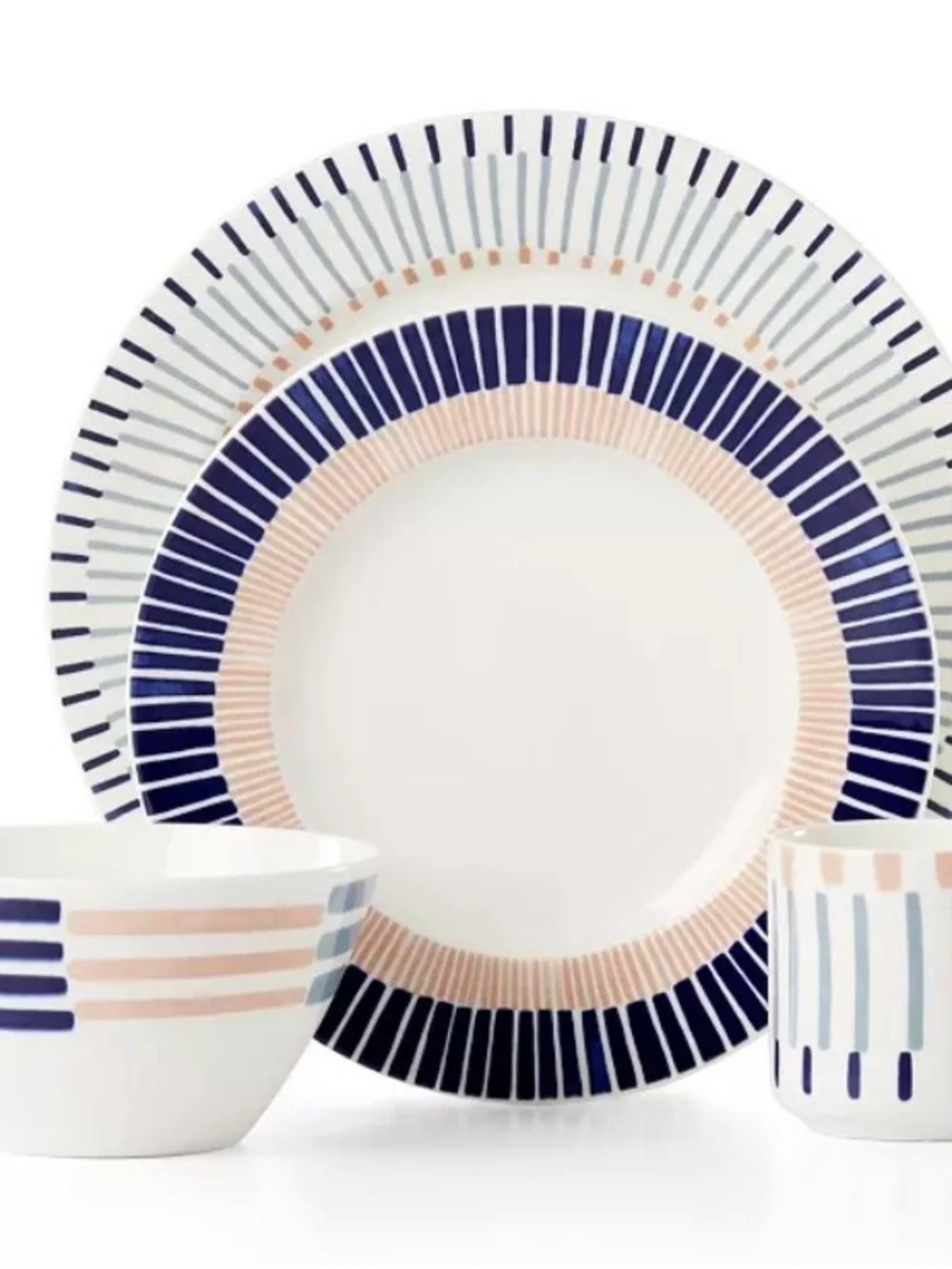 kate spade new york Brook Lane Place Setting Dinnerware, Set of 4